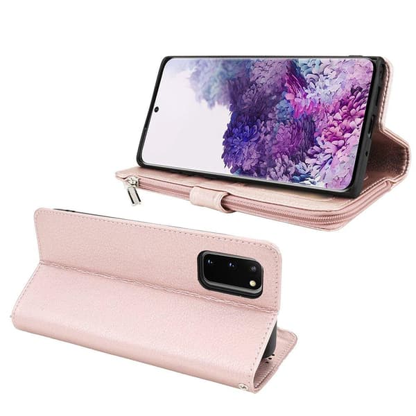Stilfuldt pung etui - Samsung Galaxy S20 FE Grön