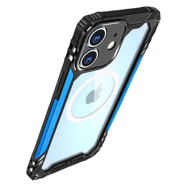 Stilig støtdempende deksel - iPhone 12 Blå