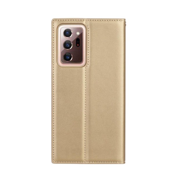 Gjennomtenkt lommebokdeksel HANMAN - Samsung Galaxy Note 20 Ultra Roséguld