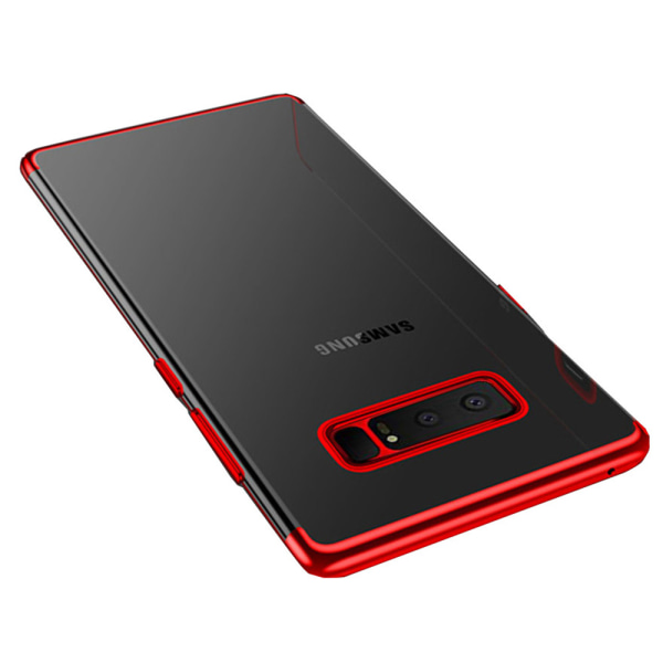 Samsung Galaxy Note 8 - Stilsäkert Silikonskal Röd