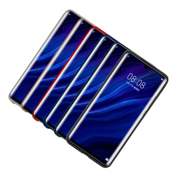 Huawei P30 Pro - Robust smart silikondeksel (NKOBEE) Mörkblå