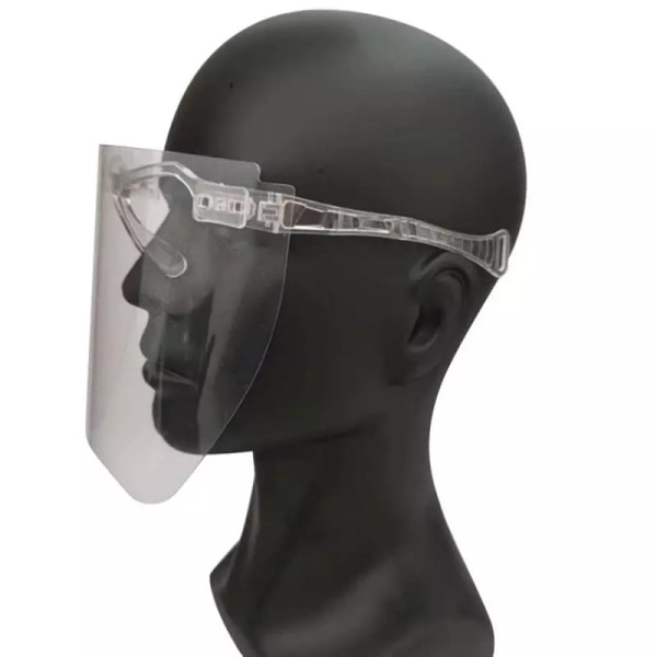 Holdbar Holdbar ansigtsskærm Beskyttende visir Ansigtsvisir Transparent/Genomskinlig