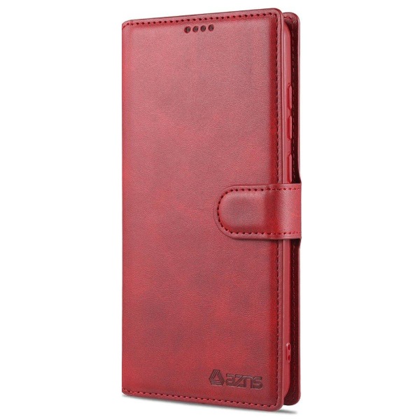 Stilig, glatt lommebokdeksel - Samsung Galaxy A72 Röd