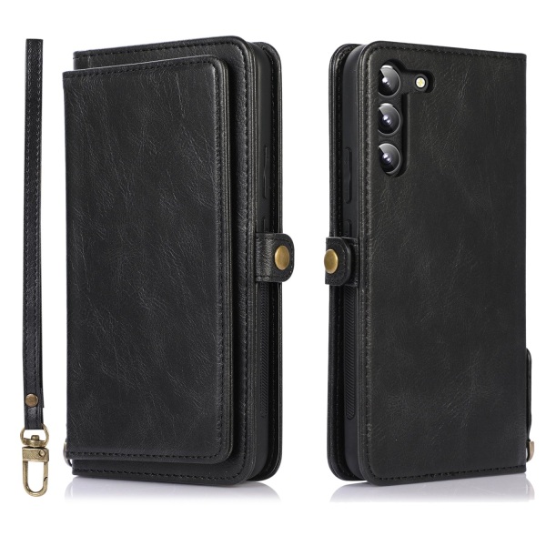 Zleeps stilige 2 i 1 lommebokdeksel til Samsung Galaxy S23 Roséguld