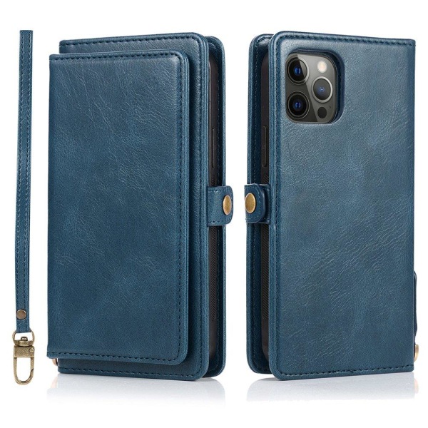 Smidig 2 i 1 Plånboksfodral - iPhone 12 Pro Röd