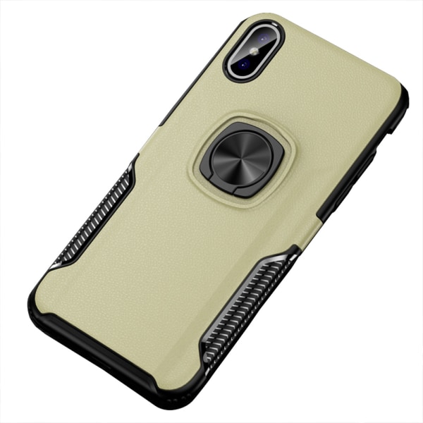 iPhone XS MAX - Cover med Kickstand Guld