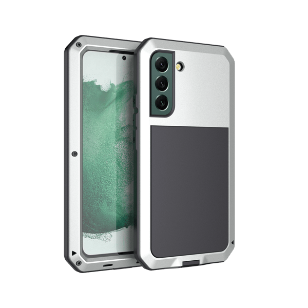 Robust 360-Aluminiumskall - Samsung Galaxy S22 Plus Röd