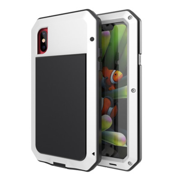Skyddande Skal i Aluminium - iPhone XS Max Vit