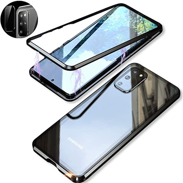 Smidig Magnetisk Dobbeltskall - Samsung Galaxy S20 Blå