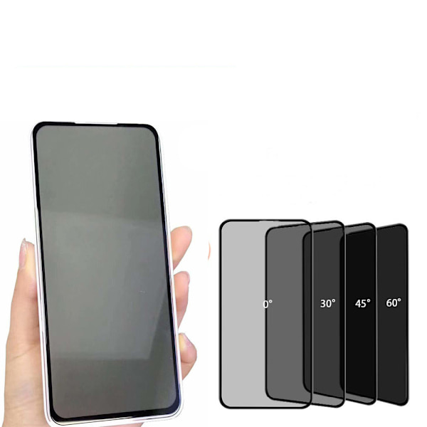 ProGuard A50 2.5D Anti-Spy 3-PACK Skärmskydd Ram 9H