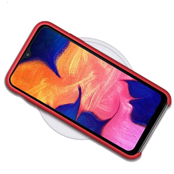 Samsung Galaxy A10 - Kraftfullt Stöttåligt Skal Röd