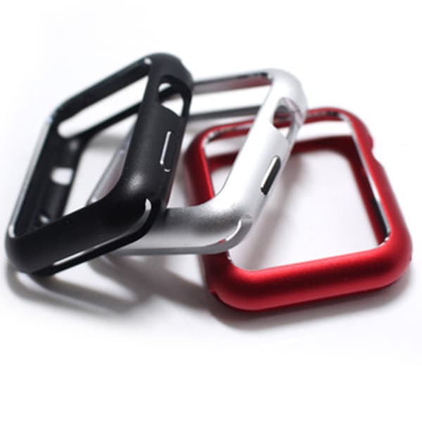 Kraftfullt Skyddsskal iWatch 3/4 MAGNETISKT Silver 38mm