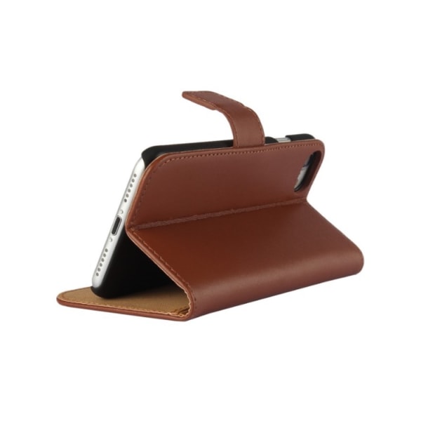 Stilrent VINTAGE Pl�nboksfodral i l�der f�r iPhone 6/6S Grön