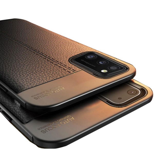 Samsung Galaxy A41 - Iskuja vaimentava suojakuori Mörkblå