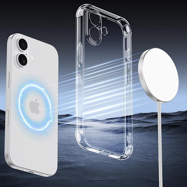 iPhone 17 Silikonskal - Airbaghörn & Kepsskydd!