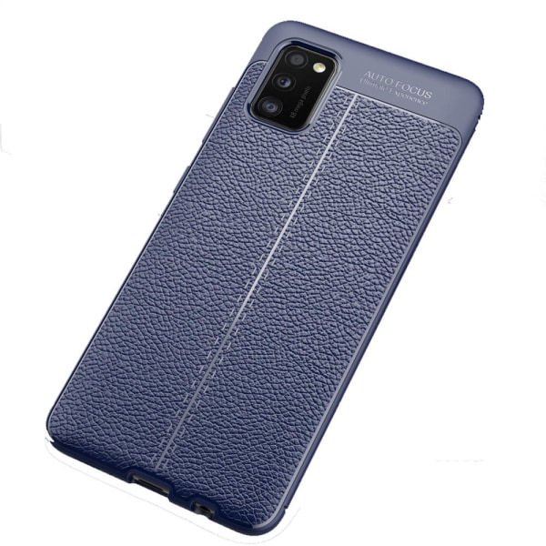 Skyddande Auto Focus Skal - Samsung Galaxy A41 Mörkblå