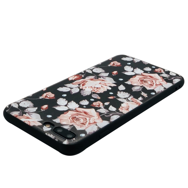 LEMAN cover med blomstermotiv til iPhone 7 2