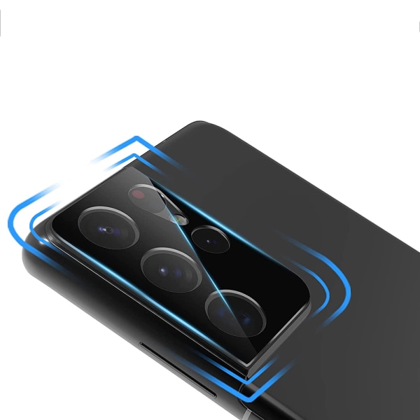3-PACK Kameralinsecover HD til Samsung Galaxy S24 Ultra Transparent