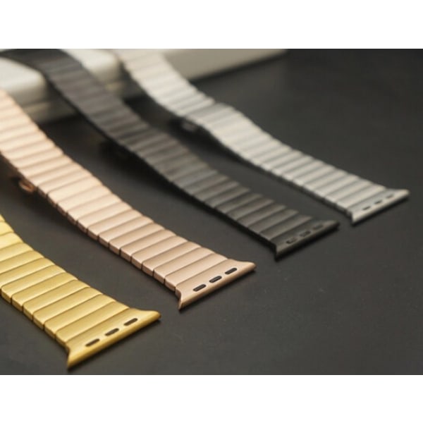 Apple Watch 44mm - Stilren st�ll�nk i rostfritt st�l Guld