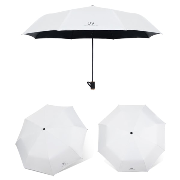Paraply/parasoll med UV-beskyttelse Svart