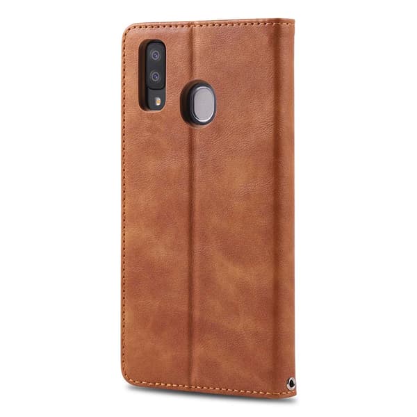 Kraftig AZNS Wallet Case - Samsung Galaxy A20E Svart