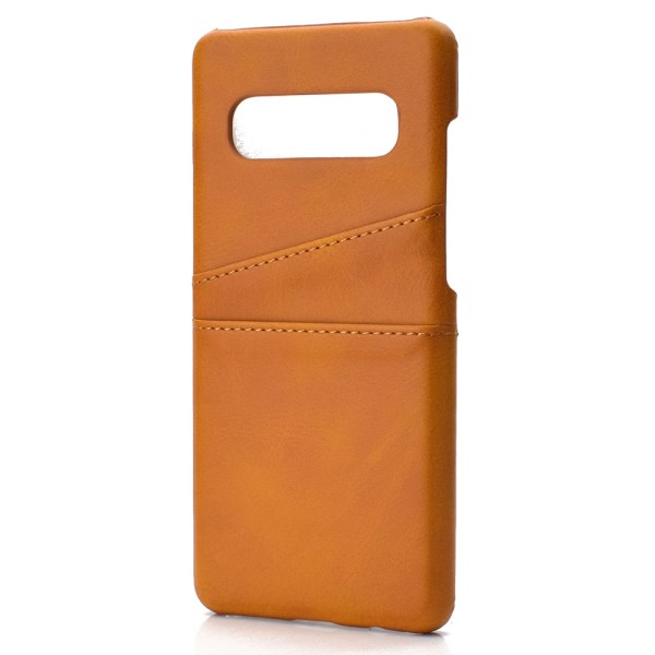 Samsung Galaxy S10e - Suteni Vintage-kotelo korttipaikoilla Röd