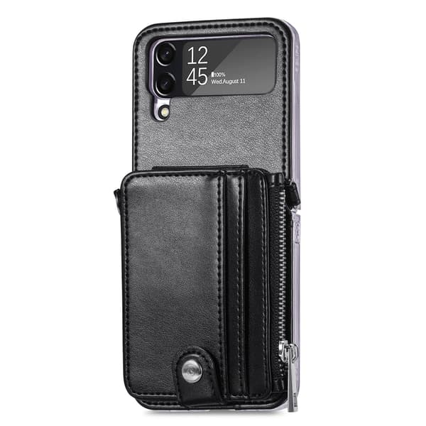 Kotelo korttipaikalla - Samsung Galaxy Z Flip 3 Blå