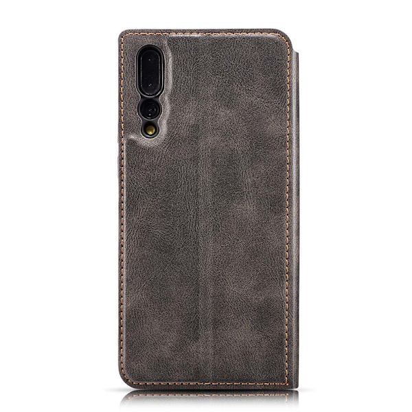 Huawei P20 - Plånboksfodral Svart