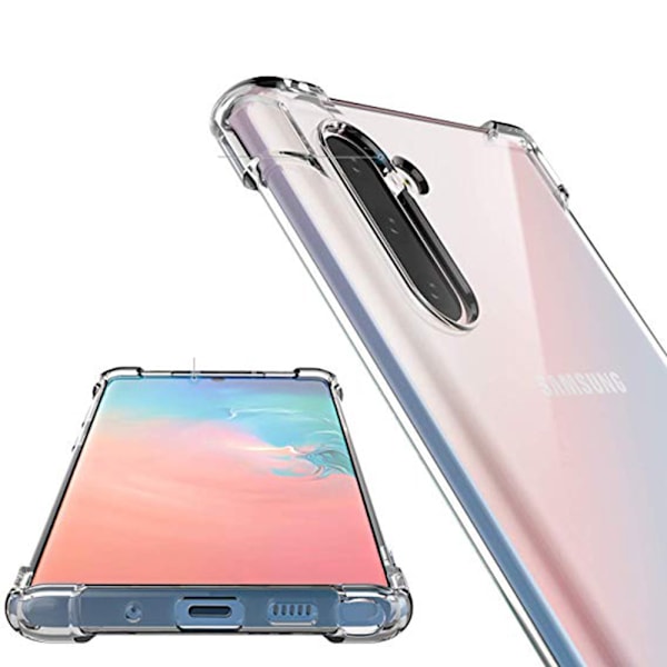 Samsung Galaxy Note10 - Silikonskal Transparent