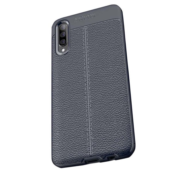 Stødabsorberende autofokus cover - Samsung Galaxy A70 Mörkblå