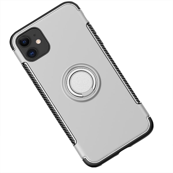 iPhone 12 - Skal med Ringhållare Blå