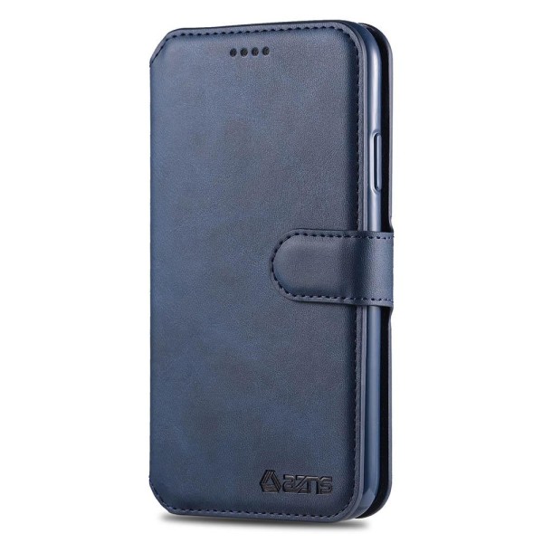 Praktisk Yazunshi lommebokdeksel - iPhone 12 Pro Max Blå