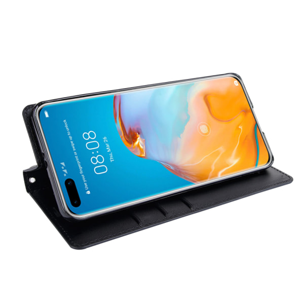 Huawei P40 Pro - Plånboksfodral (HANMAN) Mörkblå