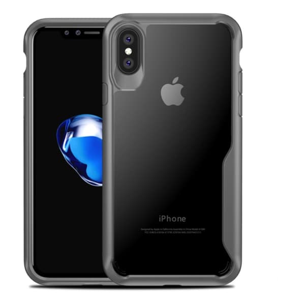 iPhone X/XS - Stöttåligt mobilskal Röd