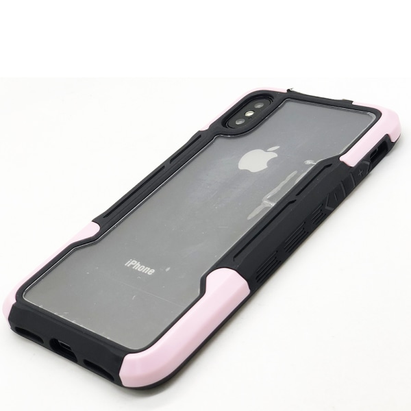 Stilfuldt stødabsorberende cover - iPhone X/XS Rosa