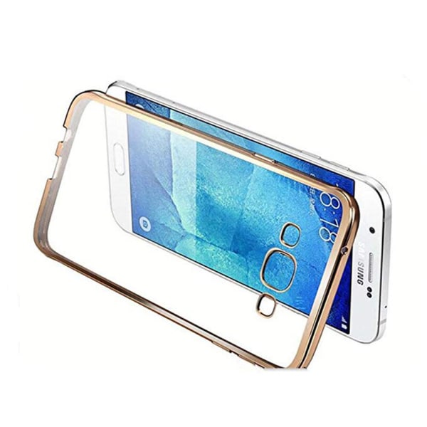 Samsung Galaxy S8+ - Stilig silikondeksel fra LEMAN Grå
