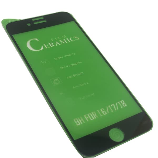 3-PACK Keramiskt Skärmskydd HD 0,3mm iPhone 8 Transparent/Genomskinlig