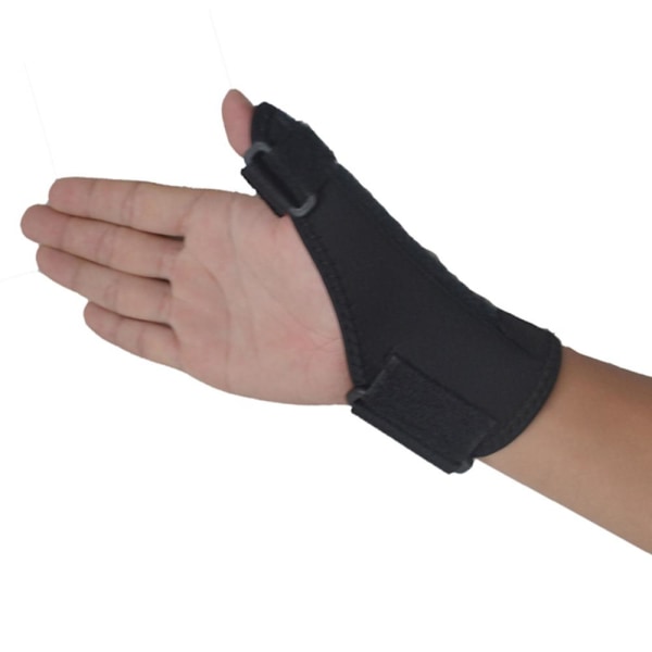 Glat komfortabel håndledsbeskyttelse sportsbeskyttelse Svart/Röd