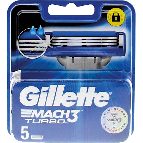 Gillette Mach3 Turbo 5-blad