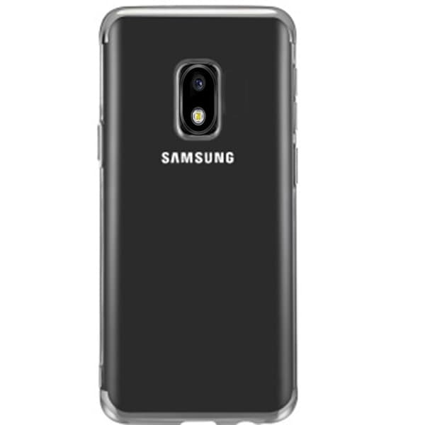 Stötdämpande Floveme Silikonskal - Samsung Galaxy J5 2017 Silver Silver