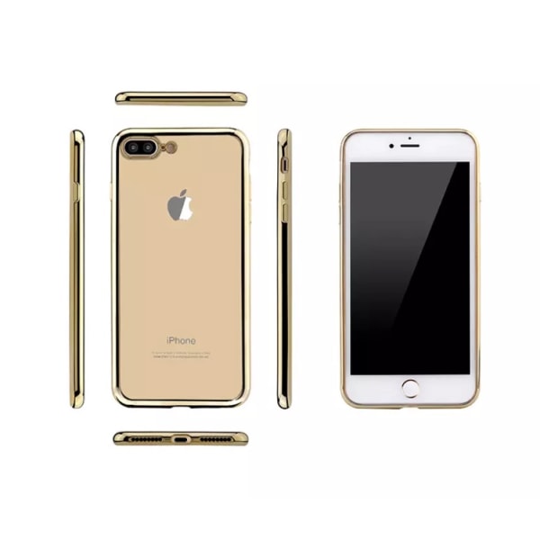 iPhone X - Praktisk Silikone Cover Høj kvalitet Roséguld