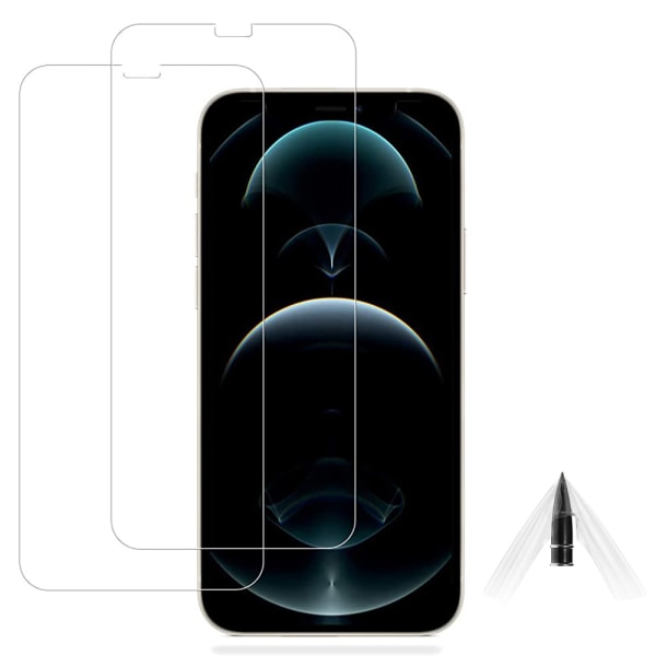 2-PACK Hydrogel Skærmbeskytter HD 0,2 mm iPhone 14 Pro Max Transparent