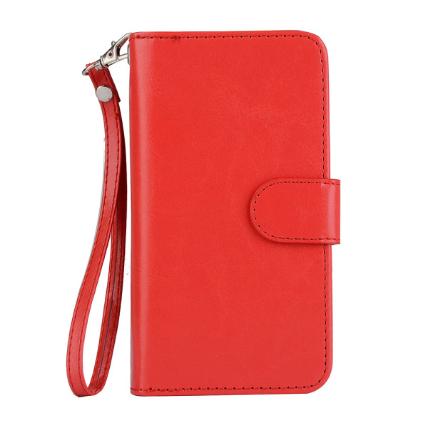 Elegant Plånboksfodral med Dubbelfunktion - iPhone XS MAX Röd