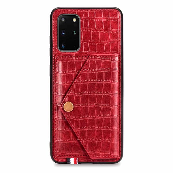 Samsung Galaxy S20 Plus - Skal med Korthållare Svart