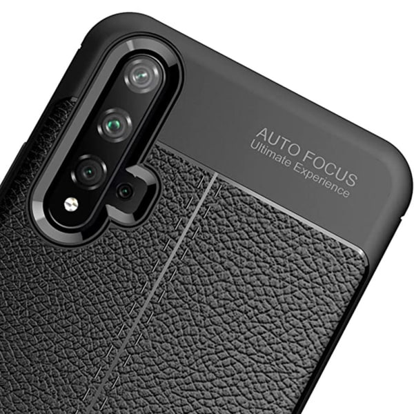 Huawei Nova 5T - Stødabsorberende (autofokus) cover Svart