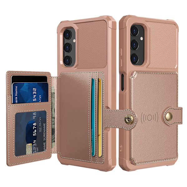 Magnetiskt Plånboksfodral i PU-Läder för Samsung Galaxy A05S 4G Marinblå
