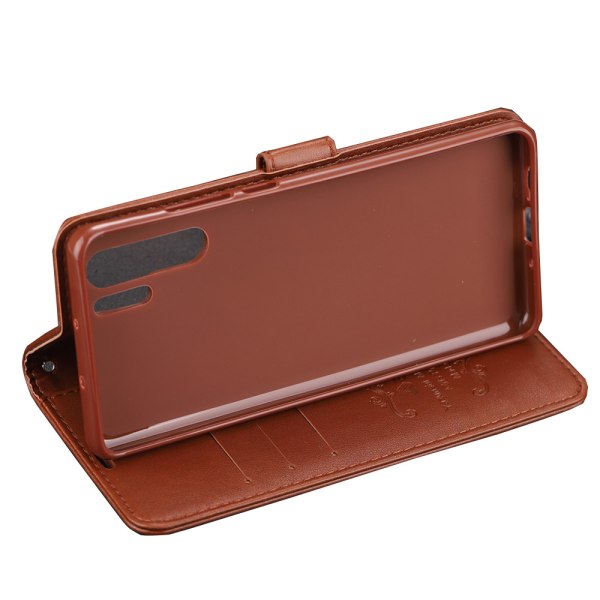 Skyddande (AZNS) Plånboksfodral - Huawei P30 Pro Röd