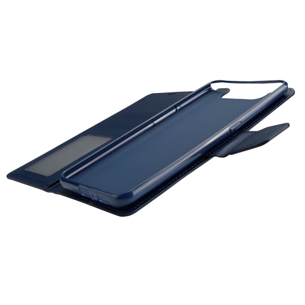 Tyylikäs sileä lompakkokotelo Hanman - Samsung Galaxy A80 Rosaröd