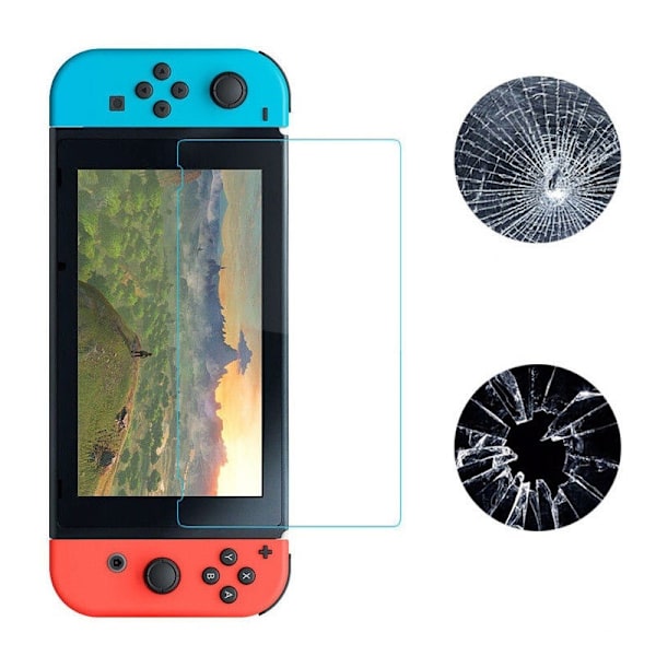 3-PACK Skärmskydd Standard 0,3mm Nintendo Switch Transparent