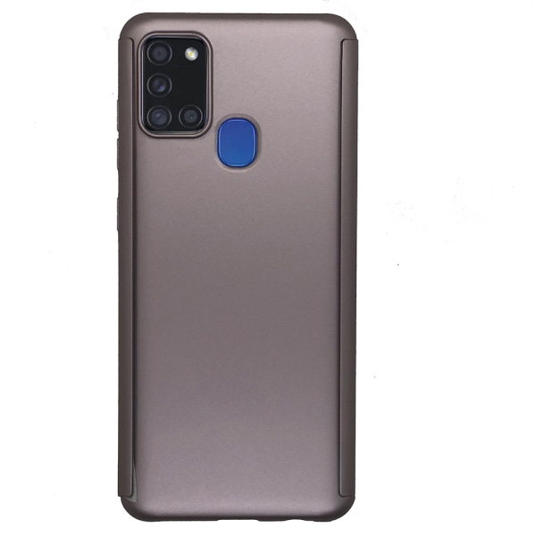 Samsung Galaxy A21S - Elegant dobbeltcover Blå